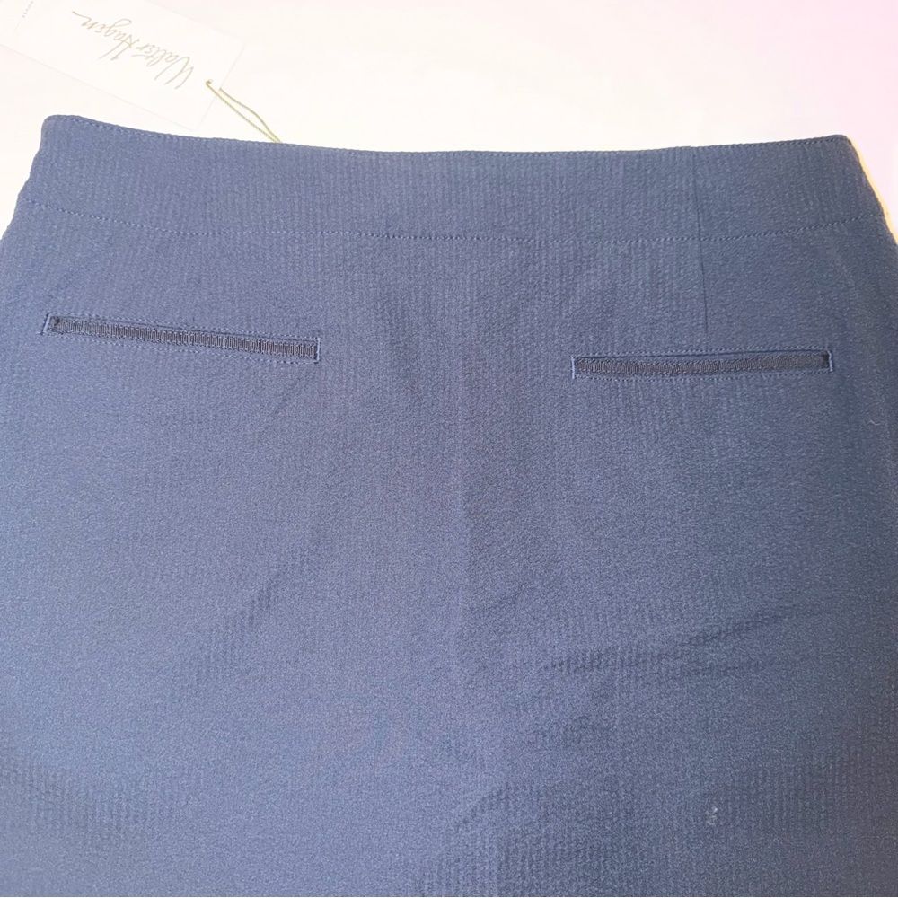 Walter Hagen Navy Scalloped Mini Skirt - Size 4 - Picture 6 of 9